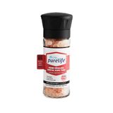 Purelife Himalaya Tuzu Pembe Granül Seramik Değirmenli Cam 120gr | Gurme Kristal Kaya Tuzu | Rafine Edilmemiş Mineralli Doğal Tuz | Tekrar Kullanılabilir Ambalaj | İz Bırakmayan Sürdürülebilir Etiket