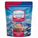 Purelife Himalaya Tuzu Pembe Granül Sofrada Öğütme 500 G (6'Li Paket)