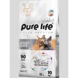 Purelife Plus Somonlu Yetişkin Kedi Maması 10KG