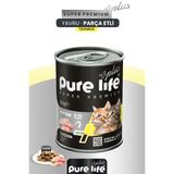 PureLife Plus Tavuklu Chunk Yavru Kedi Konserve Yaş Mama 400 GR GRP-K9X4Q2