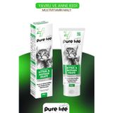 PureLife Plus Yavru Ve Anne Kediler İçin Multivitamin Malt Macun 100g