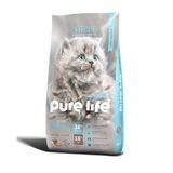 Purelife Somon ve Tavuk Etli 12 kg Yavru Kedi Maması