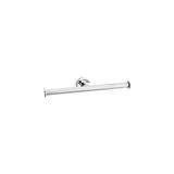 Purelıne Ikili Tuvalet Kağıtlığı Krom Renk 45X78X266 mm - 000-Siyah