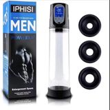 Pureloveadult Borsh Lcd Ekranlı Barometreli Şarjlı Otomatik Penis Pompası Peni Büyütücü