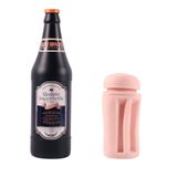 Pureloveadult Liqour Şişe Şeklinde Ultra Realistik Mastürbatör Yapay Vajina