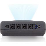 Puremate Iyonizer Masaüstü Hava Temizleyici, Sessiz, Filtresiz, Toz Önleyici - Siyah
