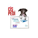 Puremed 60X90 cm Kedi Köpek Çiş Pedi 60 Adet (2X30)