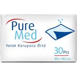 Puremed 90 x 180 CM Yatak Koruyucu Örtü 30'lu