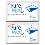 PureMed 90x180 cm 60 Adet Yatak Koruyucu Örtü