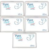 PureMed Bel Bantlı Tekstil Yüzey M-Orta 5x30 Adet Hasta Bezi