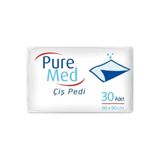 Puremed Kedi Köpek Çiş Pedi, 60x90 cm, 30 Adet, Yatak Koruyucu