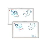 PureMed Tekstil Yüzey Medium 60 Adet Yetişkin Hasta Bezi