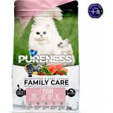Pureness Family Care Tahılsız Somonlu Anne ve Yavru Kedi Maması 16 kg (12+4 kg Hediye) %93 Hayvansal Protein Yeni Nesil Postbiyotik Formül DHA & EPA