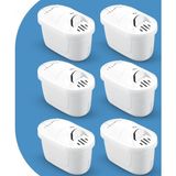 Purepro Su Arıtma Sürahi Filtresi (6 Adet Filtre ) Jugg ve Brita Maxtra+ Pro ile Uyumlu - Çok Renkli