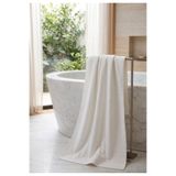 PureText | Puresoft | %100 Doğal Pamuk Banyo Havlusu | 70X150 cm | Beyaz