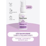 PureViana Göz Kremi 30ML – Kafein + Peptit + Hyaluronik Asit – Morluk, Göz Altı Torbası ve Kırışıklık Karşıtı - B5 Vitamini