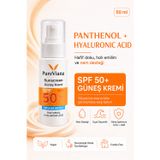 PureViana Güneş Kremi Spf 50+ Pa++++ 50ML – Yüksek Koruma, Nemlendirici, Leke Karşıtı, Cilt Tonu Eşitleyici – Yeni Nesil Filtreli