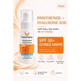 PureViana Güneş Kremi SPF 50+ PA++++ 50ml – Yüksek Koruma, Nemlendirici, Leke Karşıtı, Cilt Tonu Eşitleyici