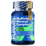 Purevits Green Factor Multivitamin Mineral Complex 30 Tablet
