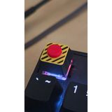 Pureysma Emergency Escape Button Keycap (2'li Set) | Mekanik Klavyelere Uygun Özel Tuş Başlığı | Kırmızı - Siyah - Sarı - Kırmızı