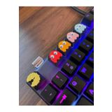 PUREYSMA Pac-Man Klavye Tuş Seti (5’li) – Retro Ghost & Pacman Keycap | Mekanik Klavye Uyumlu