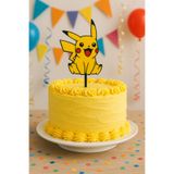 PUREYSMA Pikachu Pasta Süsü Çocuk Doğum Günü Parti Süslemeleri Sevimli Karakter Masa Aksesuarı