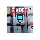 PUREYSMA Retro Game Konsolu Keycap (2'li Set) | Mekanik Klavye Uyumlu | Oyun Temalı Tuş Başlığı