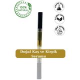 PUREZER NATURAL Doğal Kaş Ve Kirpik Serumu 10 ml | %100 Doğal Içerik | Bitkisel Bakım Ve Besleyici