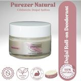 Purezer Natural Doğal Krem Roll-On / Deodorant 30 ml