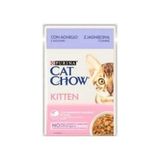 Purina 26x85 gr Cat Chow Kitten Kuzu Etli ve Kabaklı Yavru Kedi Islak Maması