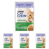 Purina Cat Chow Kuzu Etli Kısırlaştırılmış Yaş Kedi Maması 85gr 4lü paket