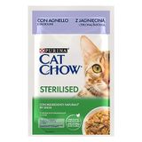 Purina Cat Chow Kuzu Etli Kısırlaştırılmış Yaş Kedi Maması 85gr