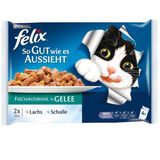 Purina Felix Morina ve Ton Balıklı 4x100 gr Kedi Maması