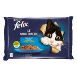 Purina Felix Multipack Somonlu Ton Balıklı 4x85 gr Yaş Kedi Maması