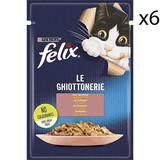 Purina Felix Somonlu 6x85 Yaş Kedi Maması