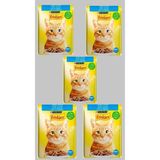 Purina Friskies Somonlu 5x85 gr Yetişkin Yaş Kedi Maması