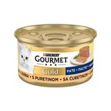 Purina Gourmet Gold Kıyılmış Hindi Etli 6x85 gr Kedi Konserve Maması
