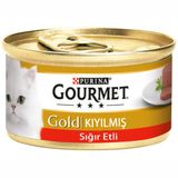 Purina Gourmet Gold Kıyılmış Sığır Etli 6x85 gr Yaş Kedi Maması