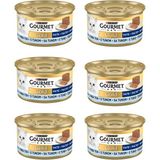 Purina Gourmet Gold Kıyılmış Ton Balıklı Kedi Yaş Maması 85 gr x 6 Premium Kalite Lezzet