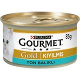 Purina Gourmet Gold Kıyılmış Ton Balıklı Yetişkin Konserve Kedi Maması 8