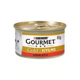 Purina One Purina Gourmet Gold Kıyılmış Sığır Etli Konserve Kedi Maması 85 G X 24 Adet