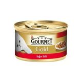Purina One Purina Gourmet Gold Sığır Etli Soslu Kedi Konserve Mama 85Gr