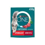 Purina One Sığır Etli Kısırlaştırılmış Kuru Kedi Maması Purina One Sığır Etli Kısırlaştırılmış Kuru Kedi Maması 450 g