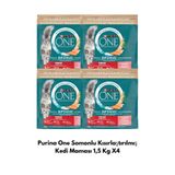 Purina One Somonlu Kısırlaştırılmış Kedi Maması 1,5 KgX4