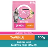 Purina One Tavuk Etli Yavru Kedi Maması 800 GR Bifensis Formülü ile Lezzetli ve Besleyici