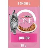 Purina ONE Yavru Somonlu Yaş Kedi Maması 85g