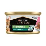Purina Pro Plan Sterilised Somonlu Kısırlaştırılmış Yetişkin Kedi Maması 12 x 85 G