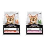 Purina ProPlan Original Somonlu 10 kg Kuru Kedi Maması + Purina ProPlan Delicate Kuzu Etli 10 kg Kuru Kedi Maması