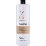 Puring 05 Hydrargan Normal ve Kuru Saçlar Için Argan & Keten Tohumlu Nemlendirici Saç Kremi 1000ML - Şeffaf