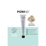 PURING Flory Color Papatya Özlü Amonyaksız Saç Boyası 100ml - 11.0 Ekstra Platin (Ultra Açık Sarı)